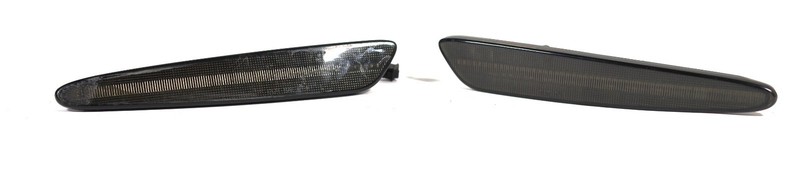 2005-2013 Chevrolet C6 Corvette Side Markers Smoked Pair Of 2 Black Tinted Used