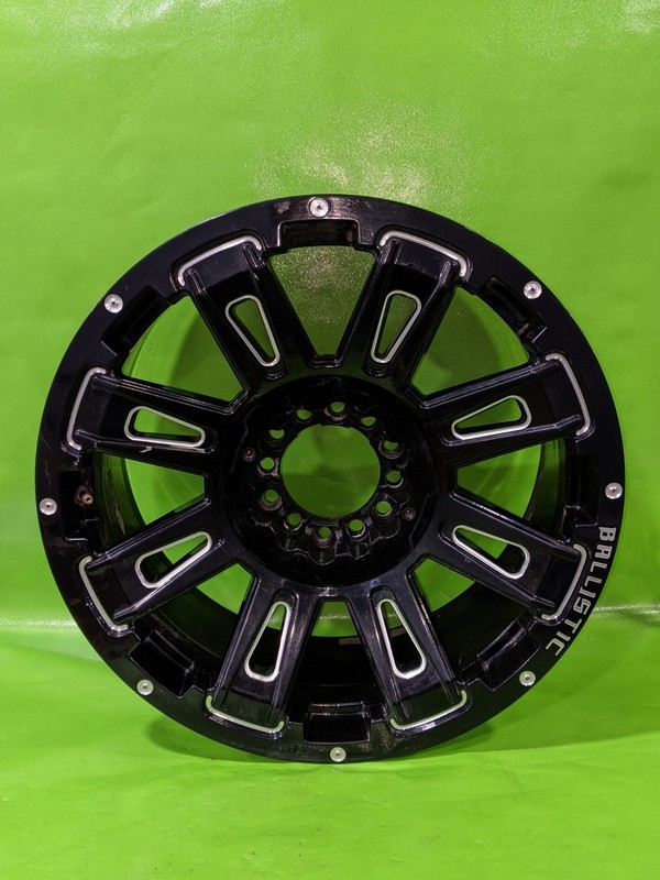 BALLISTIC 20" WHEEL RIM 20X9 6 LUG UNIVERSAL R390