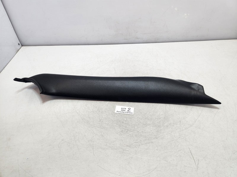 ✅ 00-05 OEM Porsche Carrera 911 Right Passenger Side A Pillar Trim Leather Black