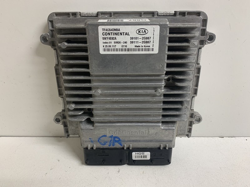 2011-2013 Kia Optima LX CAL Emis Engine Computer Control Module Ecu Ecm Pcu Pcm