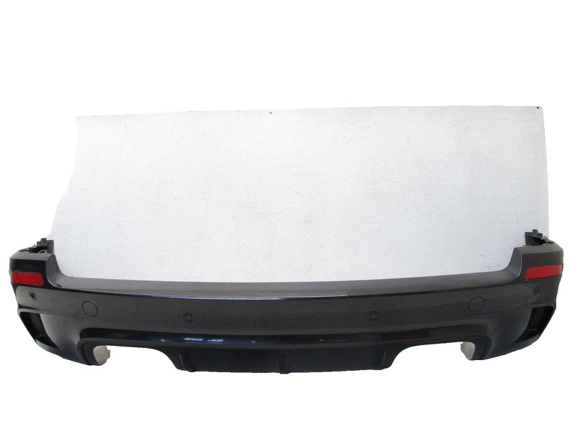 💚 10-13 BMW E70 X5M Rear Bumper Trim Cover Panel BLACK (NO SHIPPING) X5 M