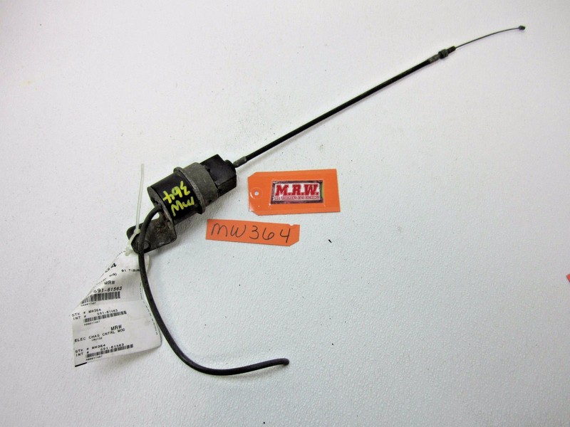 00 01 TIBURON CRUISE CONTROL SPEED CABLE UNIT ECM COMPUTER ACTUATOR VACUUM CAR