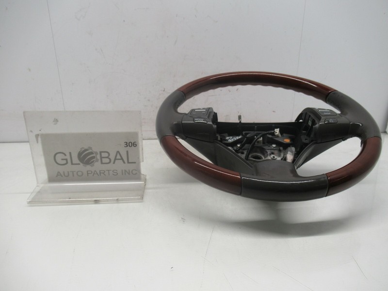 06-11 LEXUS GS350 GS430 FRONT LEFT DRIVER STEERING DRIVER WHEEL W SWITCHES OEM