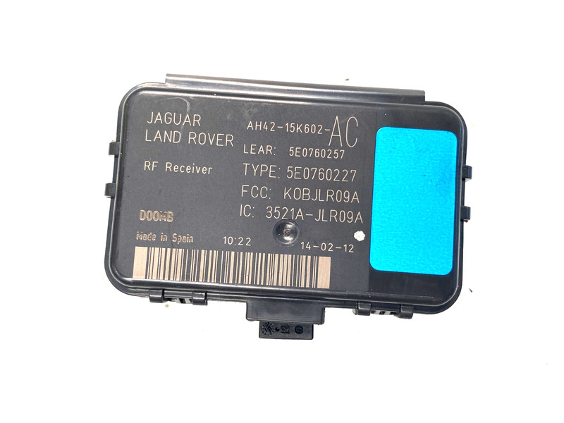 2012-2014 RANGE ROVER EVOQUE ANTI THEFT KEYLESS ENTRY CONTROL MODULE OEM #A0.27