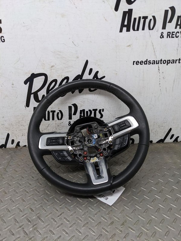 2018-2023 Ford Mustang Steering Wheel Assembly Black OEM 1193969