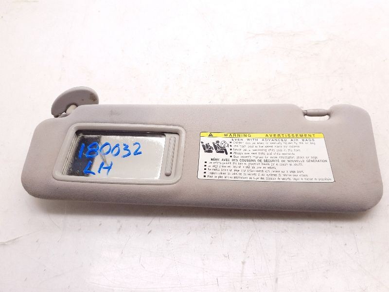 Driver Left Sun Visor Illuminated Fits 07-09 LEXUS LS460 Gry FA20