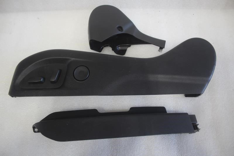 2020 2021 CADILLAC CT5 LEFT DRIVER FRONT SEAT SIDE TRIM PANELS BLACK H2G