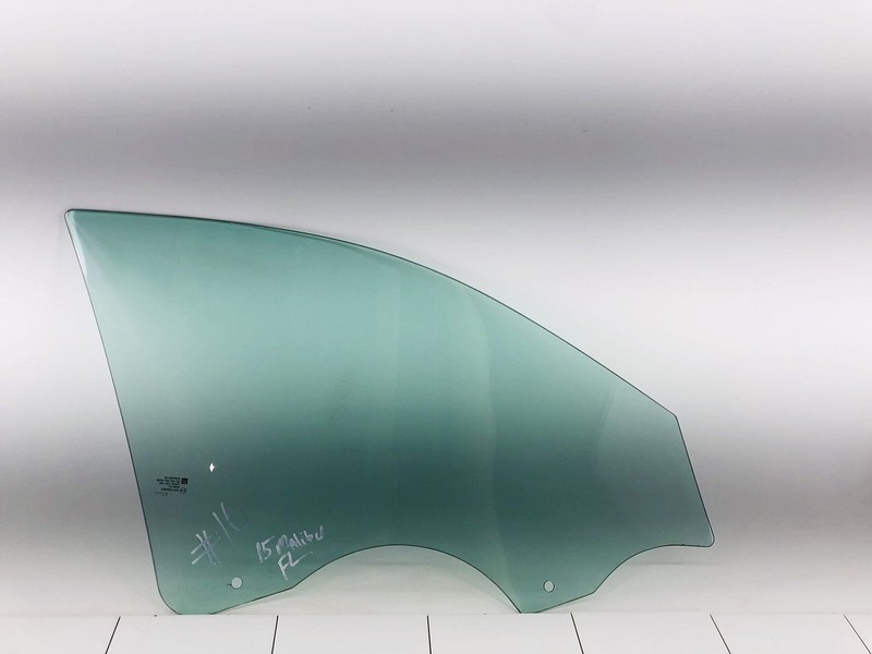 14-15 CHEVROLET MALIBU FRONT LEFT DRIVER SIDE DOOR WINDOW GLASS OEM #16