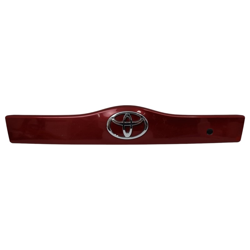 2004-2009 Toyota Prius Rear Trunk Liftgate Garnish Trim Panel Smart Key Red OEM