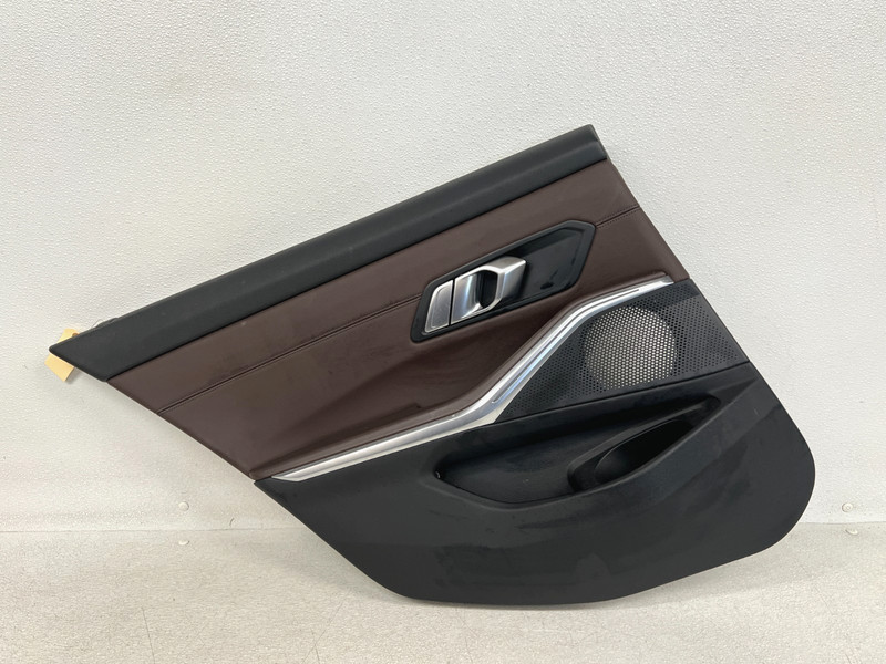 ⭐2019-2025 BMW 3-SERIES REAR LEFT DRIVERS INTERIOR DOOR PANEL BLACK OEM LOT2668
