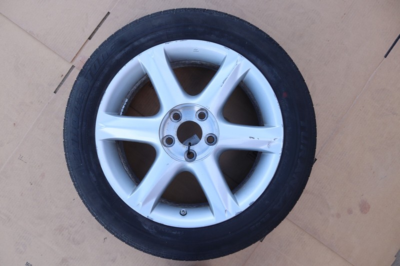2002-2004 INFINITI Q45 WHEEL RIM TIRE 225/55 R17 95V 17X7.5 ALLOY SPARE OEM