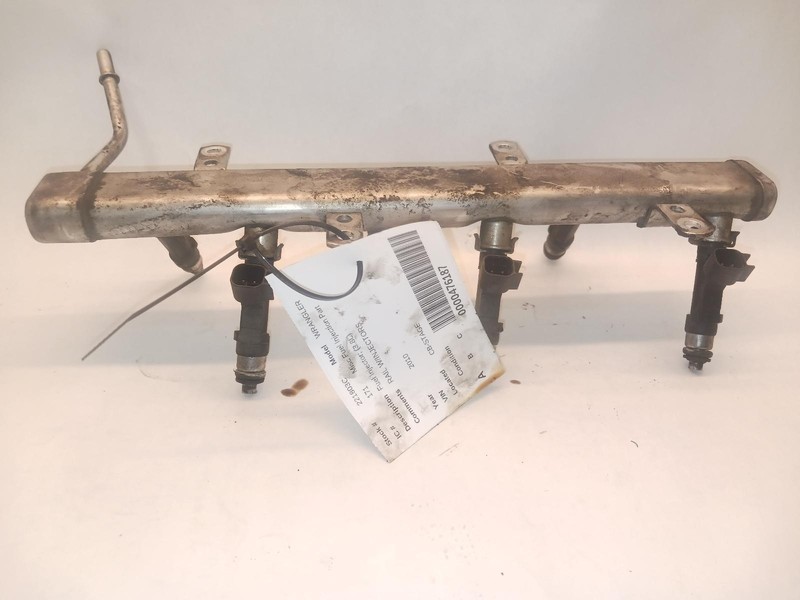 07-'11 JEEP WRANGLER fuel rail w/injectors 3.8L OEM 1 Year Warranty!