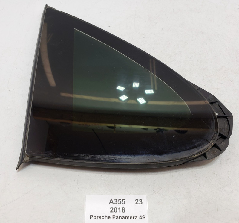 ✅ 2017-2023 OEM Porsche Panamera 4S 971 Rear Left Driver Quarter Window Glass