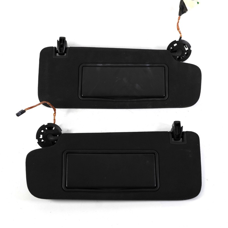 2016-2019 Cadillac CTS-V Black Sun Visors w/ Lighted Mirrors & Wiring
