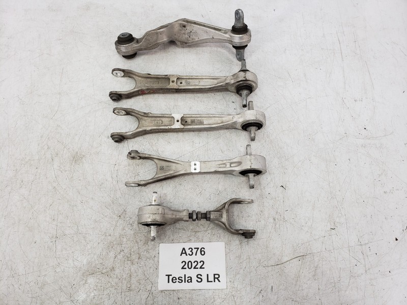 ✅ 2021-2023 OEM Tesla Model S X Rear Left Driver Lower Upper Control Arm SET