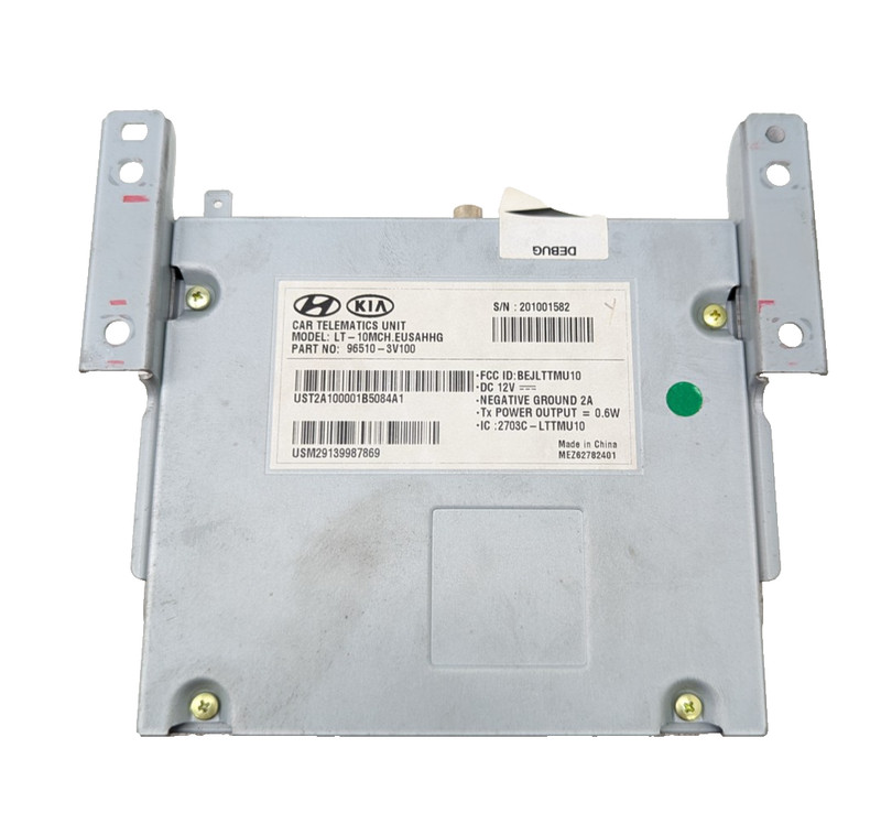 2012-14 AZERA COMMUNICATION BOX CHASSIS CONT MOD Control Module Unit 96510-3V100