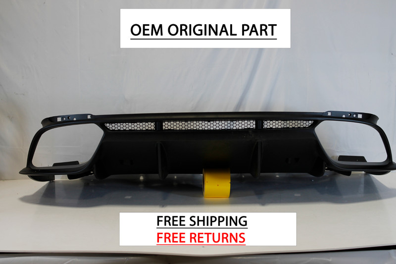 2017-2023 ALFA ROMEO GIULIA SPORT REAR BUMPER LOWER VALANCE NICE OEM