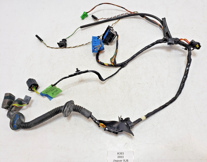 ✅ 1998-2003 OEM Jaguar XJ8 XJR Rear Left Driver Side Door Wire Wiring Harness