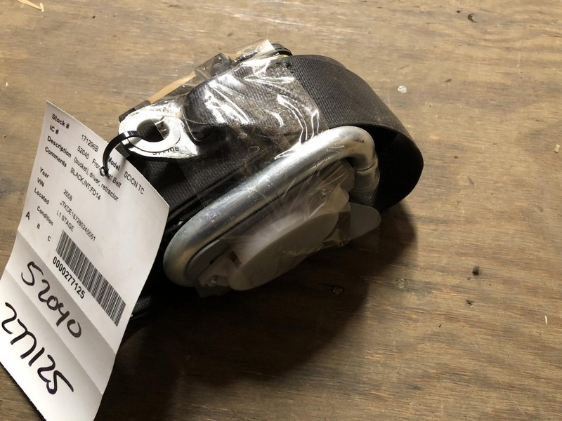 2008 SCION TC Front Seat Belt driver retractor OEM 05 06 07 08 09 10