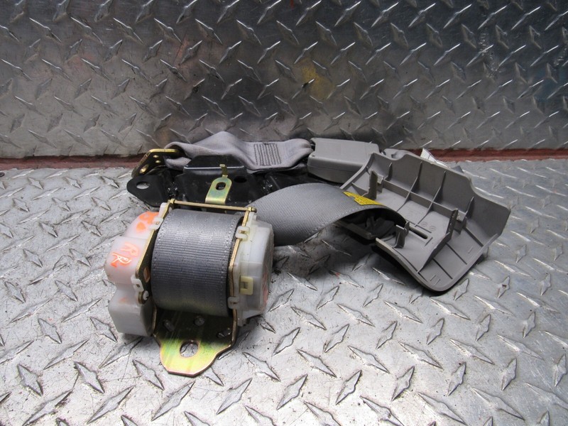 2005 TOYOTA TUNDRA EXT CAB RIGHT PASSENGER REAR SEAT BELT OEM GRAY