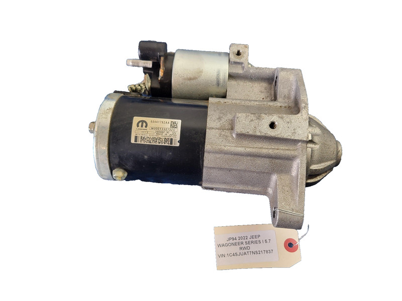 JEEP WAGONEER 2022 5.7L RWD Starter Motor USED OEM 68441792AA 22-23