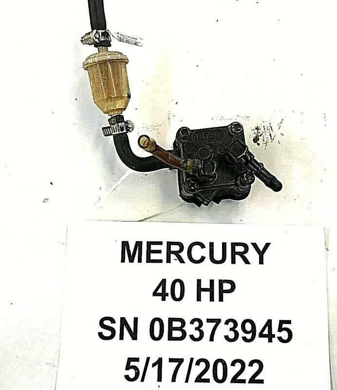 Mercury Outboard 40 (4 cylinder) Fuel Pump 14360A43FRESHWATER!