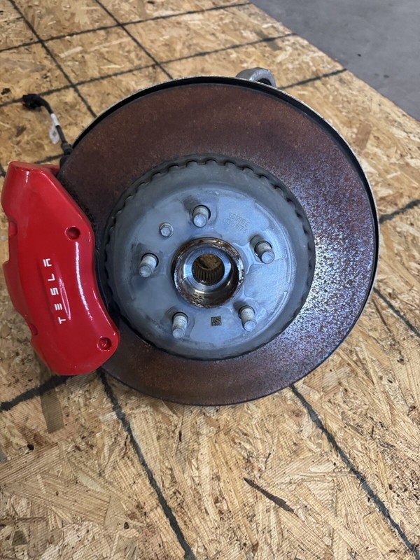 17-23 Tesla Model 3 Rear End Driver Side Left LH Spindle Knuckle Hub 3494 S13