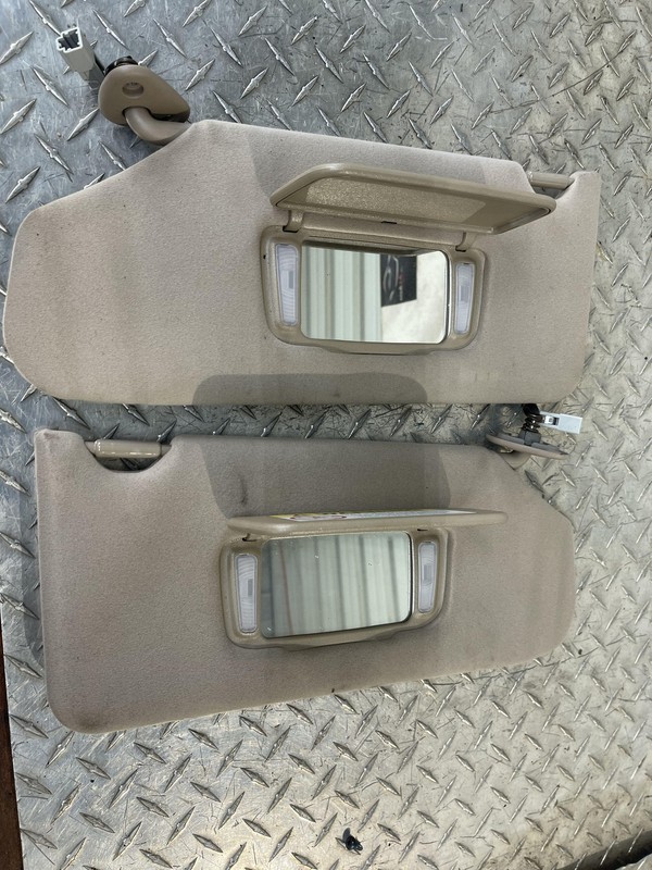 01-03 Acura CL LH RH Sun Visor Set Oem Tested