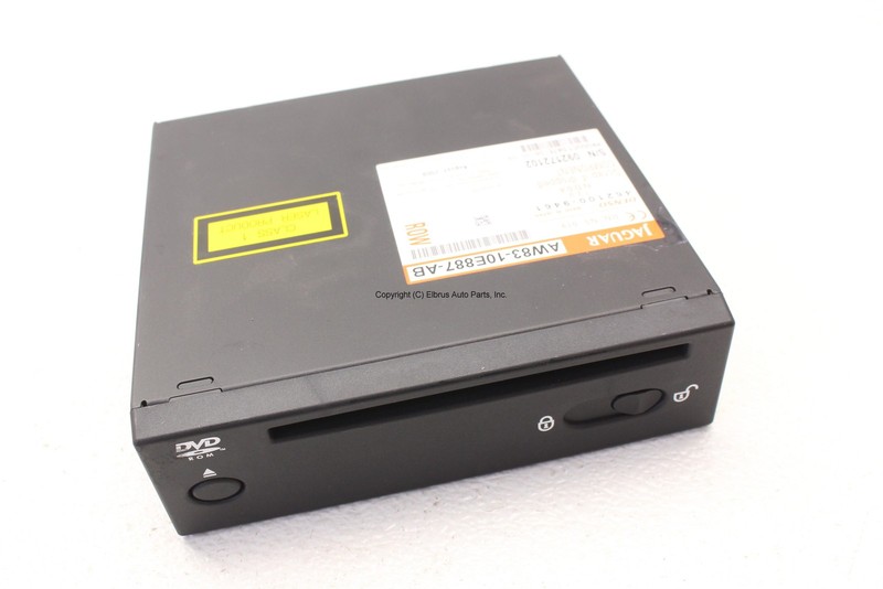 JAGUAR XFR 09 10 11 12 GPS NAVIGATION DVD PLAYER RECEIVER AW8310E887AB OEM