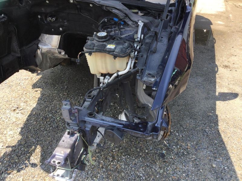 LEFT APRON AND RAIL FITS 16-19 JAGUAR XF 31536