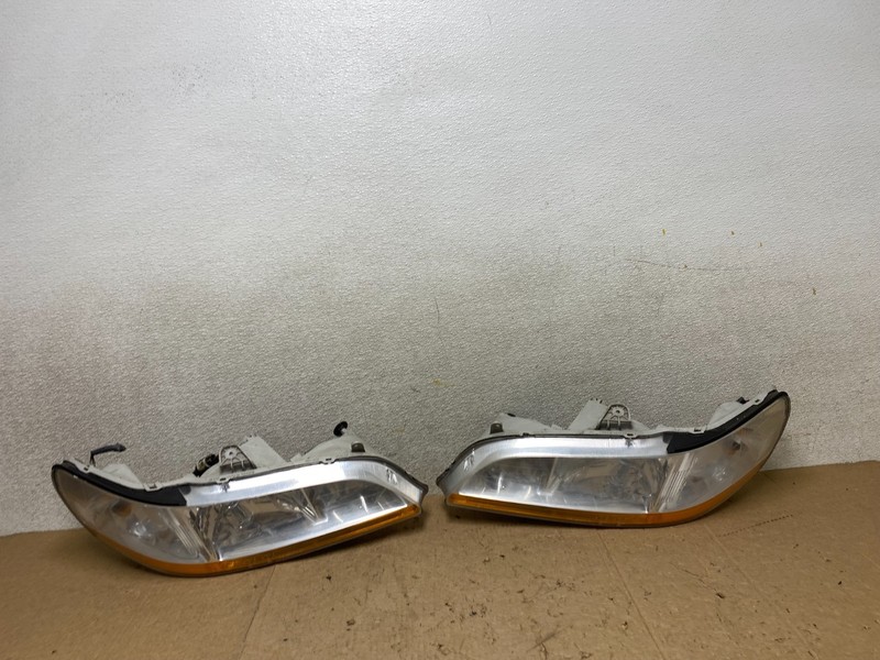 1998 to 2002 Honda Accord Left+Right Set Side Headlights W9303 DW