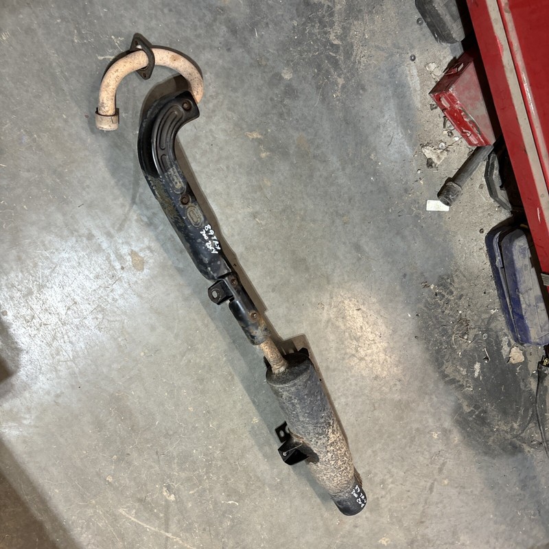 1989 honda TRX300Trx 300 fourtrax 300 2x4 Motor Exhaust System Muffler Good