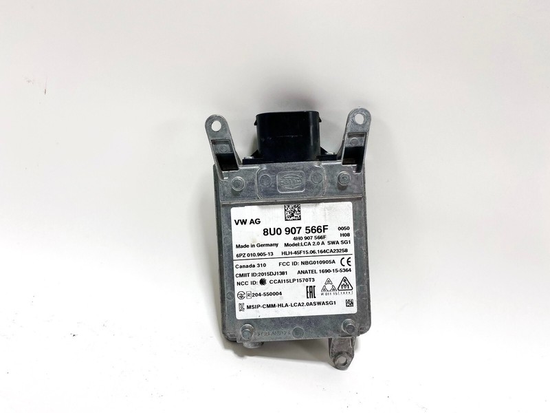 15-18 AUDI Q3 REAR BUMPER RIGHT PASS SIDE BLIND SPOT RADAR SENSOR MODULE OEM