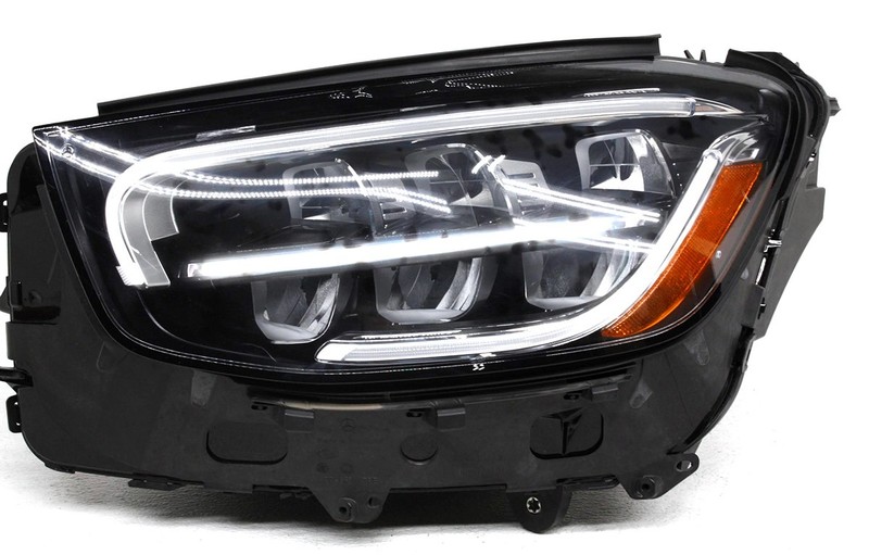 OEM Mercedes-Benz GLC-Class Left Driver Side LED Headlamp Haze on Inner Lens