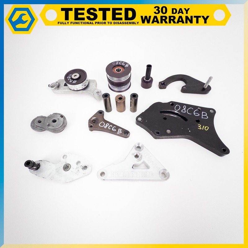 08-13 CHEVROLET CORVETTE C6 6.2L V8 ENGINE PULLEY SET ECS