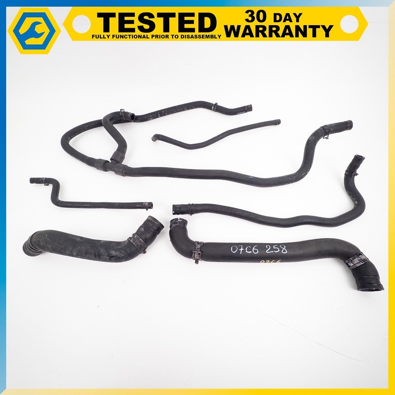 05-13 CHEVROLET CORVETTE C6 6.0L ENGINE RADIATOR COOLANT HEATER HOSE PIPE SET OE