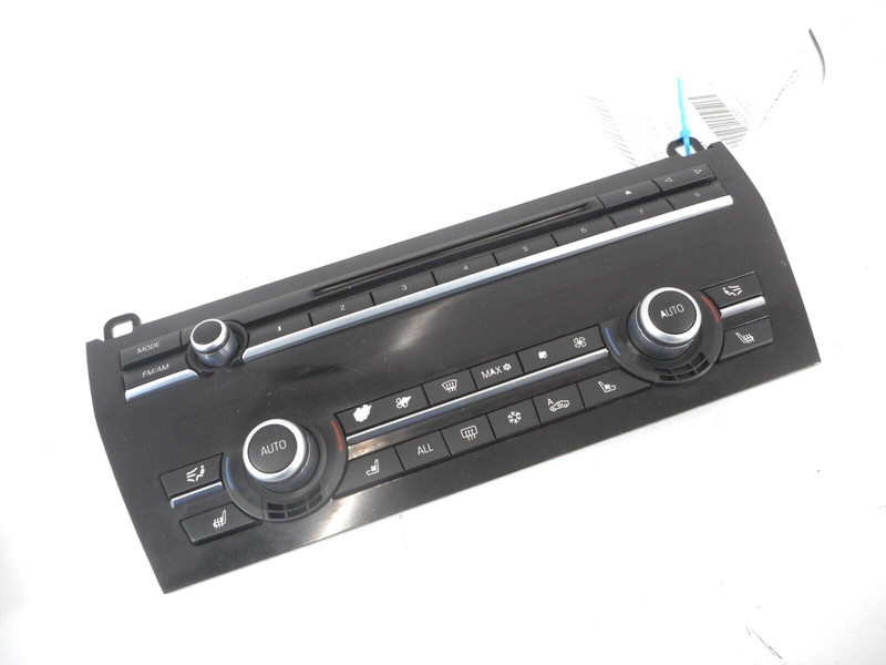 BMW 750i Radio Temperature Front Seat Climate Control OEM 2011-2015