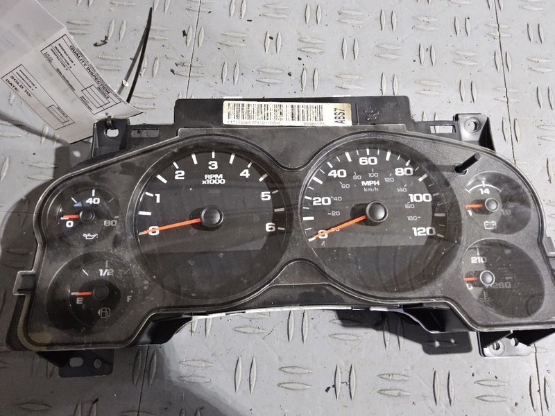 2008-2013 Chevy Silverado 1500 Speedometer Instrument Cluster 5.3L MPH US Market