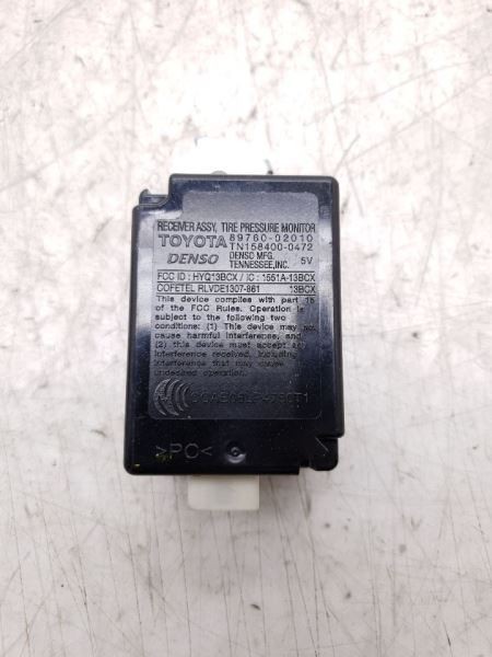2010 TOYOTA COROLLA CHASSIS ECM TPMS CONTROL MODULE ASSEMBLY