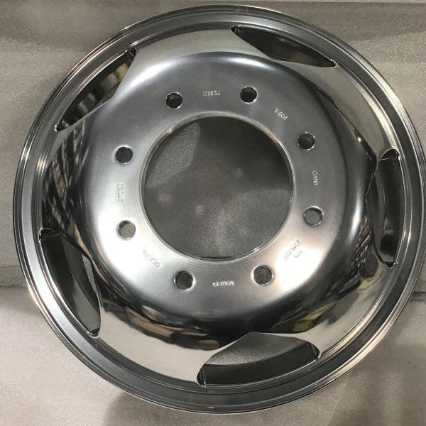 2011-2019 Silverado GMC Sierra 3500 5519 DRW Front 17x6.5 Rim Polished 23465077