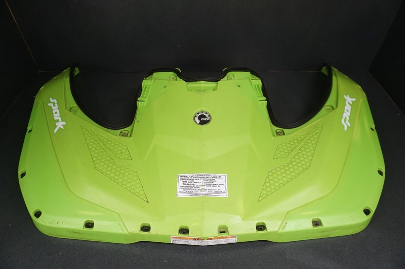 2017 Sea-Doo OEM Rear Deck Panel Krypton Green Freshwater Spark 900 HO ACE