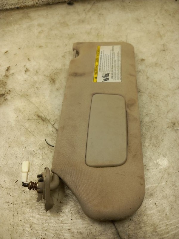 05 06 TOYOTA TUNDRA DRIVER LEFT SUN VISOR ILLUMINATED