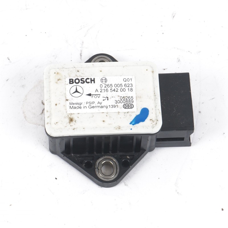 03-12 Mercedes R230 SL550 SL55 AMG CLS500 Yaw Turn Rate Acceleration Sensor OEM