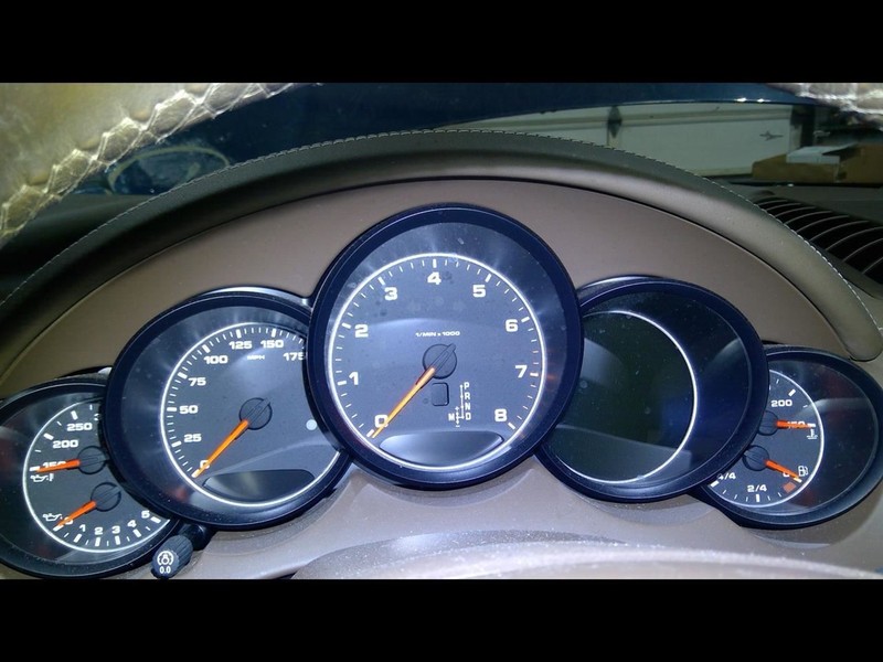 Speedometer Cluster With Compass Opt IQR1 Fits 11-12 PORSCHE CAYENNE 1575543
