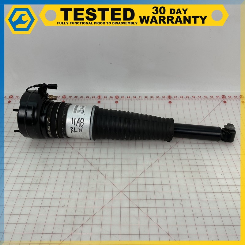 11-18 Audi S8 A8 Quattro AWD REAR LEFT AIR SUSPENSION SHOCK ABSORBER STRUT OEM