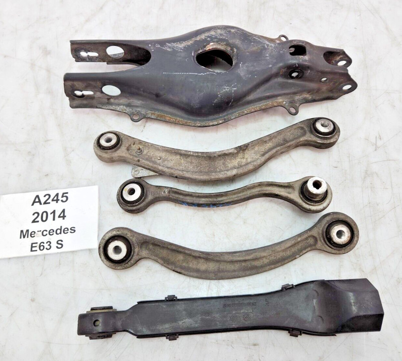 ✅ 10-18 OEM Mercedes W212 E63 AMG S Rear Right Passenger Control Arm SET Of 5