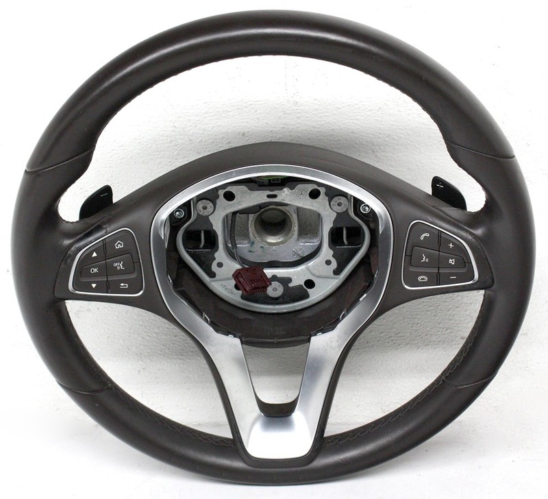 OEM Steering Wheel For Mercedes-Benz C-Class, GLC-Class Brown Leather