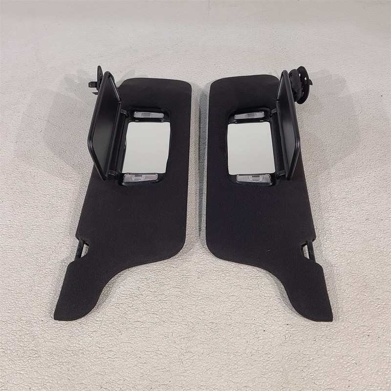 94-98 Mustang Coupe Sun Visors Black Visor Set Aa7417