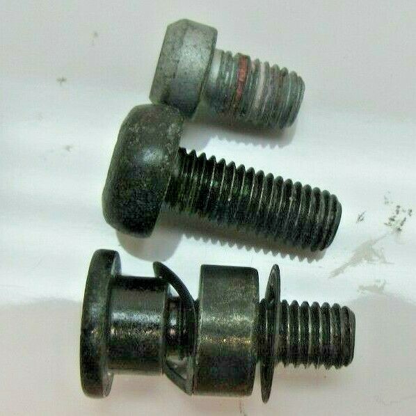 SHOULDER SEAT BELT BOLTS TO CAR BODY FRONT LEFT RIGHT 325i 328i 330i 335i SEDAN