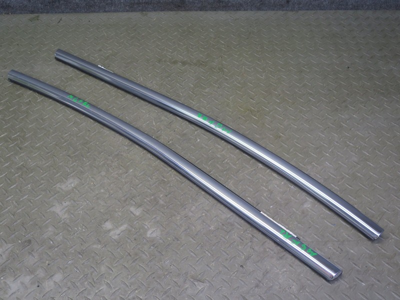 14-20 MASERATI GHIBLI M157 REAR LEFT & RIGHT SIDE DOOR WINDOW BELT MOLDING SET